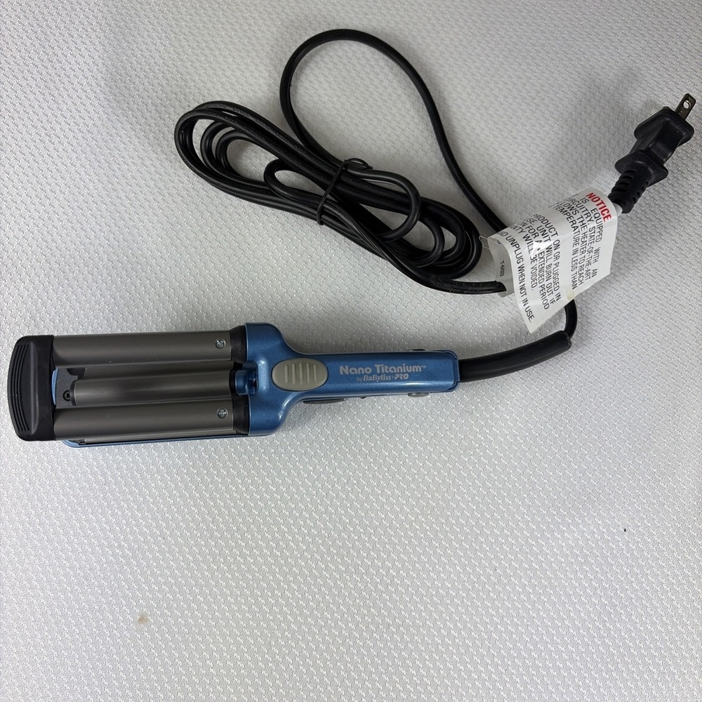 BaBylissPRO Nano Titanium Ionic Deep Waver Travel Size (Tested)